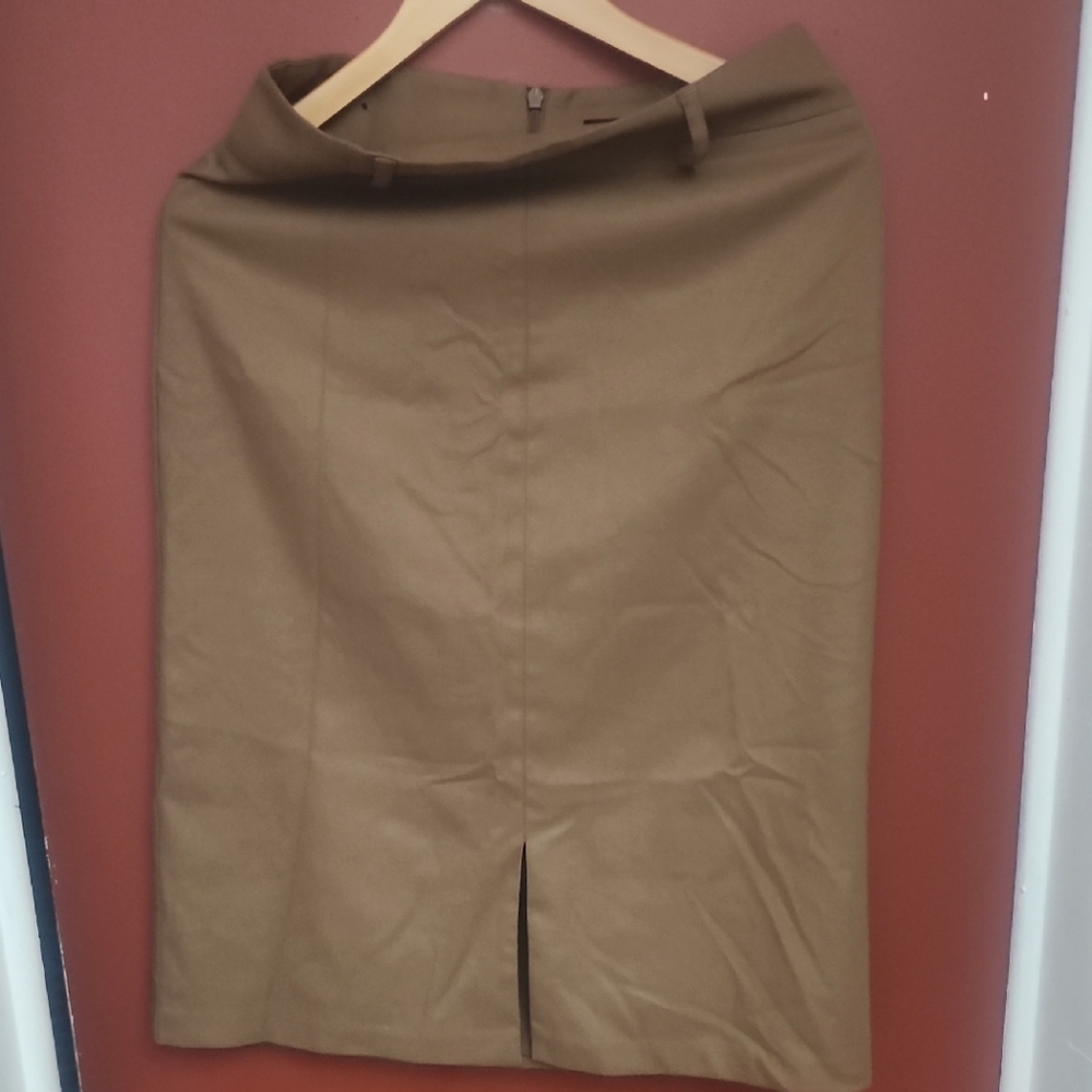 Banana Republic Brown Pencil Skirt Knee-Length Work